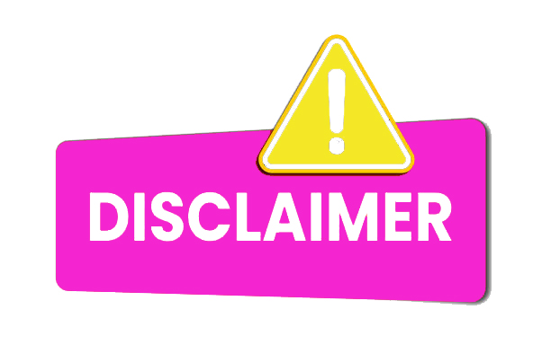 Disclaimer Sign Vector Illustration. Label With Caution Triangle.