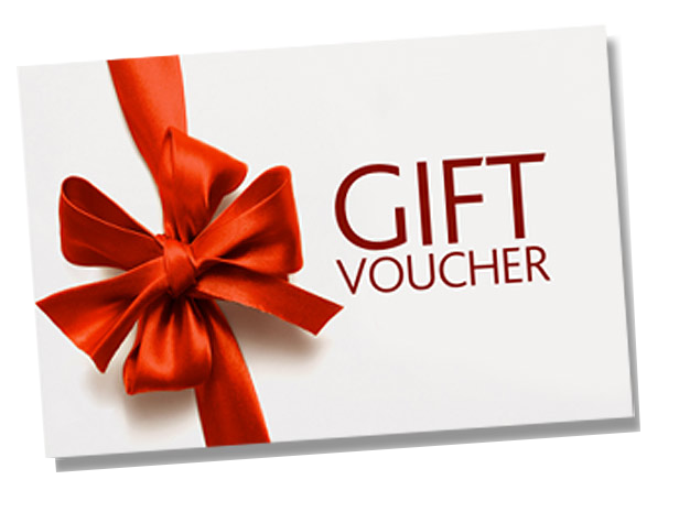 gift voucher Gift voucher card with a red ribbon bow and the words Gift Voucher for little digits